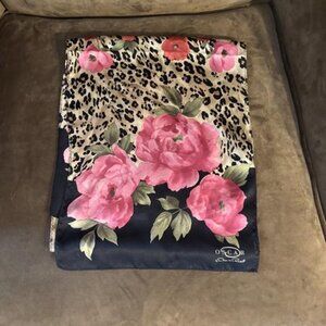 Vintage Oscar de la Renta Silk Scarf - Oblong 50" x 11" inch